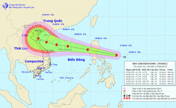 C&ocirc;ng văn số 40/PCLL-TL về việc ứng ph&oacute; với &aacute;p thấp nhiệt đới c&oacute; khả năng mạnh l&ecirc;n th&agrave;nh b&atilde;o 