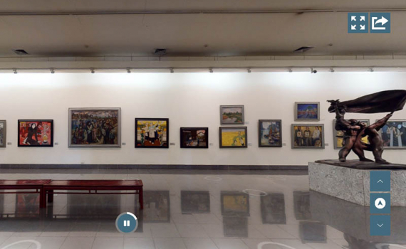 Bảo t&agrave;ng Mỹ thuật Việt Nam ra mắt 3D Tour tham quan trực tuyến