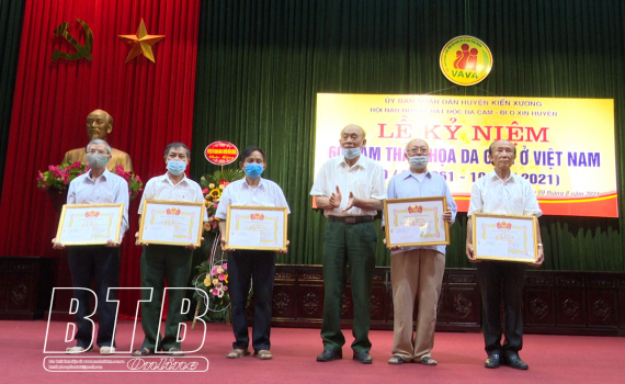 Kiến Xương: Kỷ niệm 60 năm thảm họa da cam ở Việt Nam