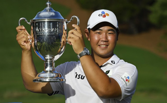 Kim Joo Hyung vô địch giải golf Wyndham Championship