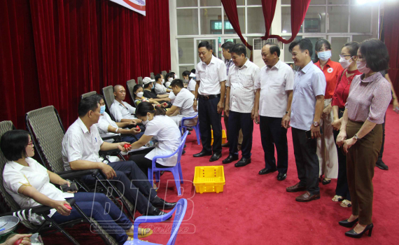 Tiền Hải: Tổ chức ngày hội hiến máu tình nguyện