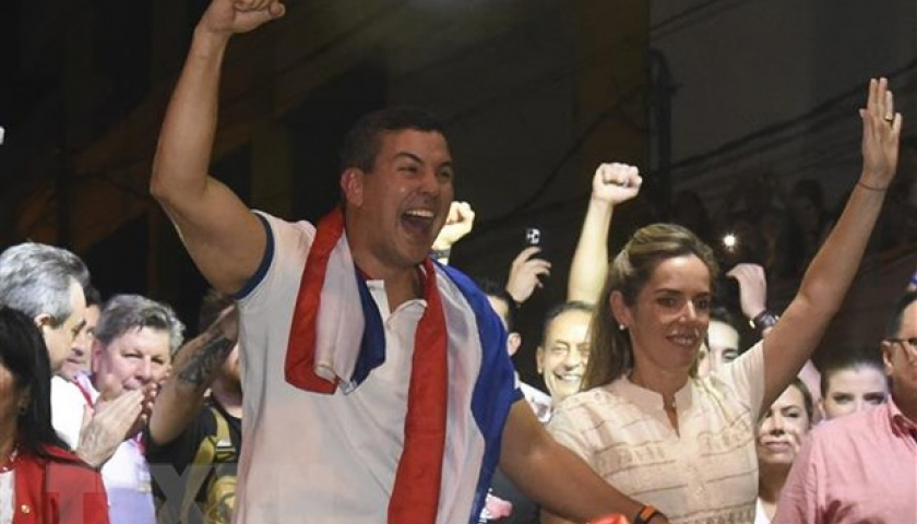 T&acirc;n Tổng thống Paraguay Santiago Pe&ntilde;a tuy&ecirc;n thệ nhậm chức
