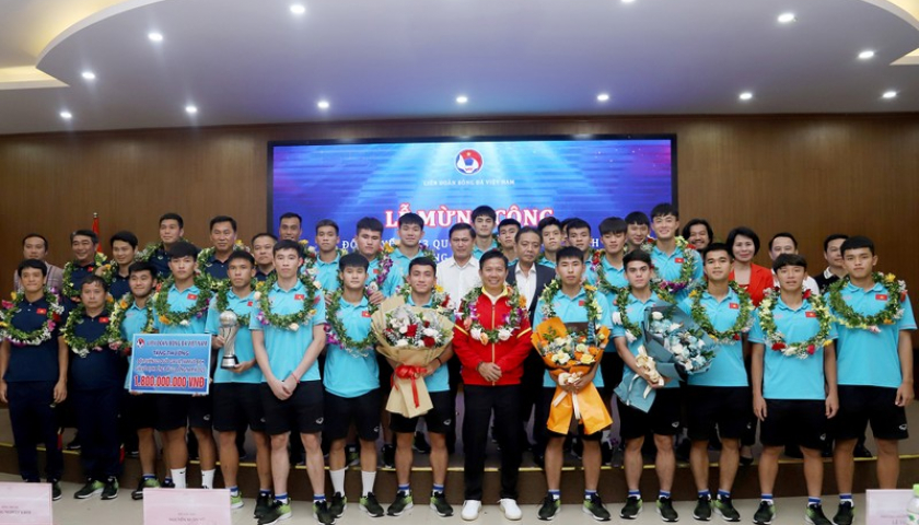 U23 Việt Nam dự Lễ mừng c&ocirc;ng, nhận thưởng 1,8 tỷ đồng