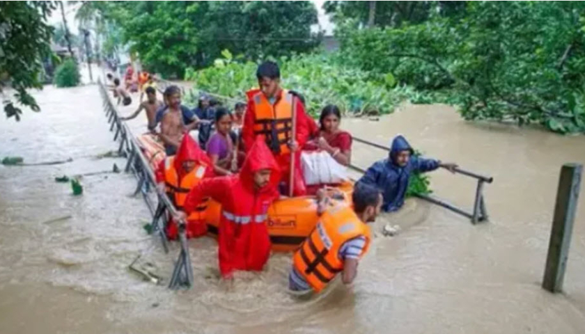 Lũ lụt, lở đất ở Tripura (Ấn Độ) khiến 23 người tử vong, h&agrave;ng chục ngh&igrave;n người phải sơ t&aacute;n