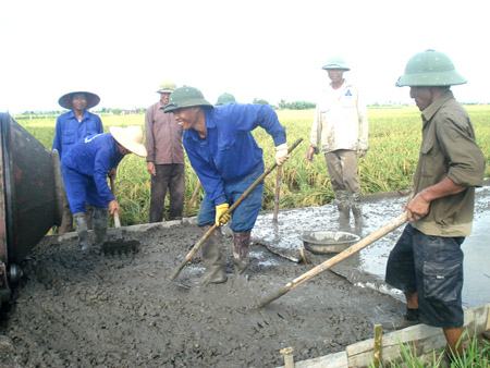 Th&agrave;nh quả bước đầu trong x&acirc;y dựng n&ocirc;ng th&ocirc;n mới ở Th&aacute;i Thụy