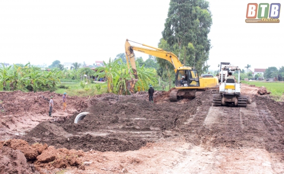 Th&aacute;o gỡ kh&oacute; khăn trong x&acirc;y dựng  n&ocirc;ng th&ocirc;n mới tại Thụy Trường