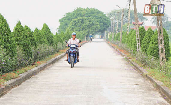 Vốn t&iacute;n dụng ng&acirc;n h&agrave;ng g&oacute;p phần x&acirc;y dựng n&ocirc;ng th&ocirc;n mới