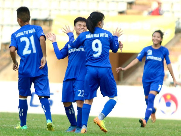 Vòng 11 giải BĐ nữ VĐQG - Cúp Thái Sơn Bắc 2019 (23/9): TNG Thái Nguyên thắng đậm, Phong Phú Hà Nam chia điểm cùng CLB TP Hồ Chí Minh I - Ảnh 4.