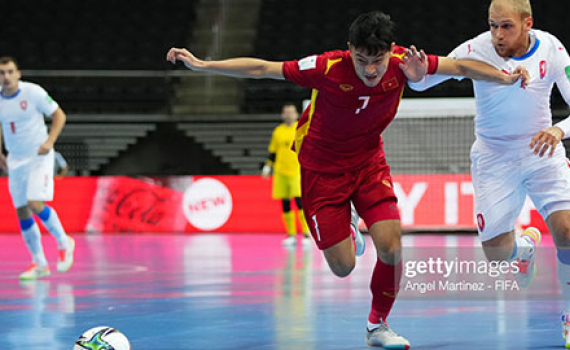 ĐT futsal Việt Nam gặp Nga vào ‘giờ vàng’ ở vòng 1/8