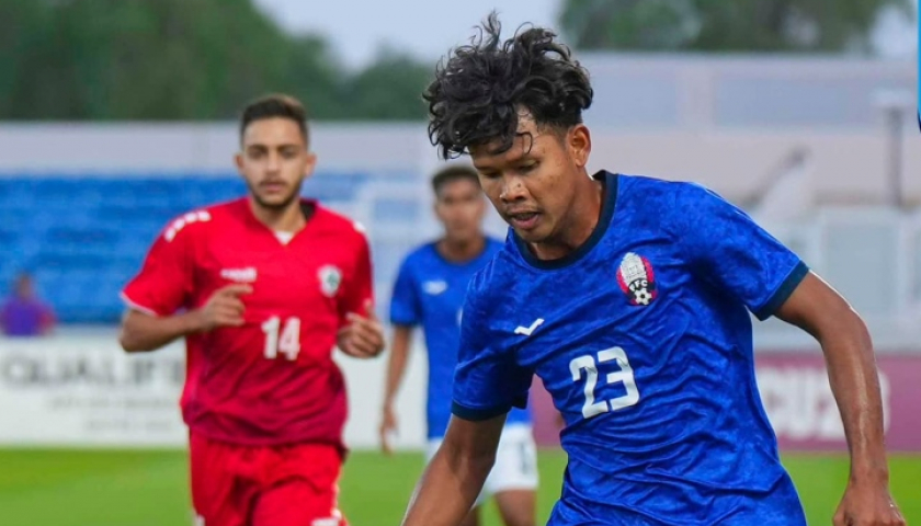 U23 Campuchia cầm h&ograve;a đối thủ T&acirc;y &Aacute;