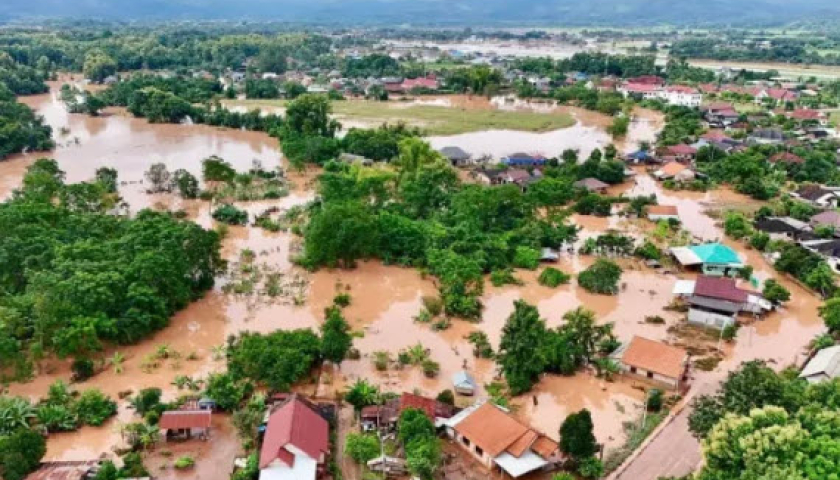 Lũ lụt v&agrave; lở đất do b&atilde;o Yagi g&acirc;y thiệt hại nặng nề ở miền Bắc của L&agrave;o